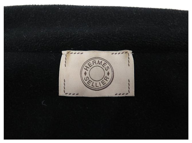 Hermès NUOVA GIACCA HERMES BLOUSON XXL 50 PILE BLU NOTTE NEW BLUE JACKET VEST - vista 5