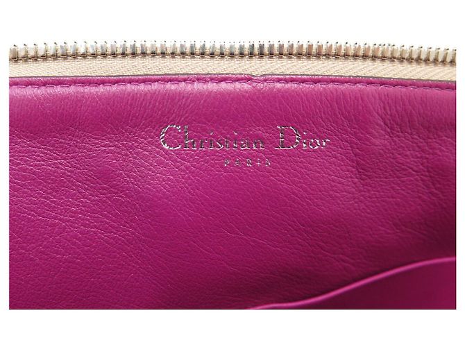 BORSA A SPALLA CHRISTIAN DIOR DIORISSIMO GM PELLE BEIGE HANDBAG - vista 10