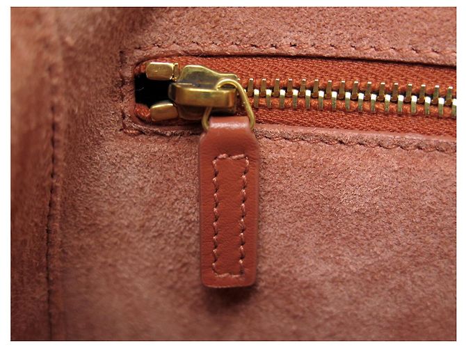 NUEVO BOLSO SAINT LAURENT LE 5 À 7 657228 CUERO PINTADO BRICK HOBO BAG Roja - vista 9