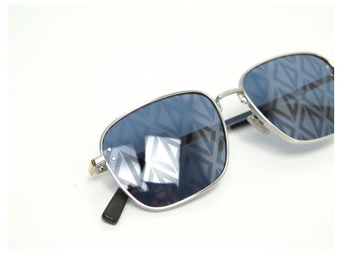 NUEVAS GAFAS DE SOL DIOR CD DIAMOND S4U F2B4 EN ACERO + ESTUCHE Plata - vista 12