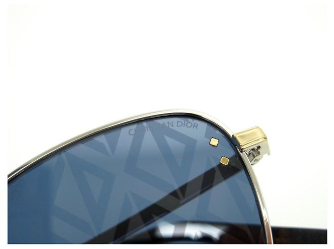 NUEVAS GAFAS DE SOL DIOR CD DIAMOND S4U F2B4 EN ACERO + ESTUCHE Plata - vista 13