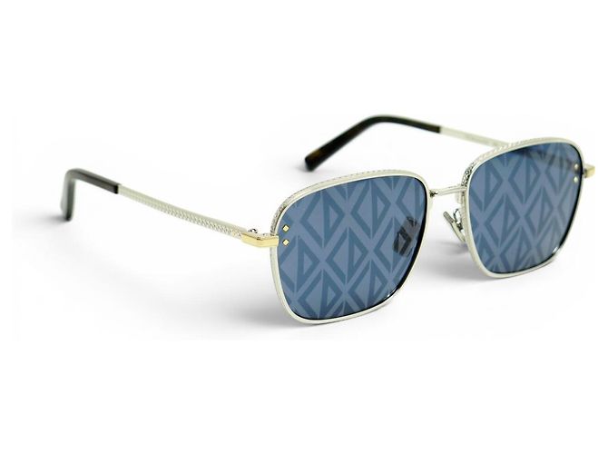 NUEVAS GAFAS DE SOL DIOR CD DIAMOND S4U F2B4 EN ACERO + ESTUCHE Plata - vista 2