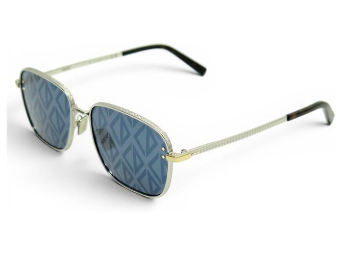 NUEVAS GAFAS DE SOL DIOR CD DIAMOND S4U F2B4 EN ACERO + ESTUCHE Plata - vista 3