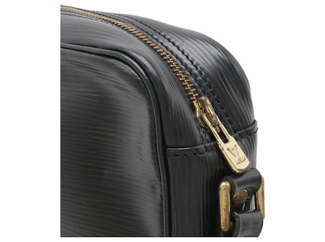 Borsa a Spalla Louis Vuitton Epi Trocadero 24 Nero - vista 5