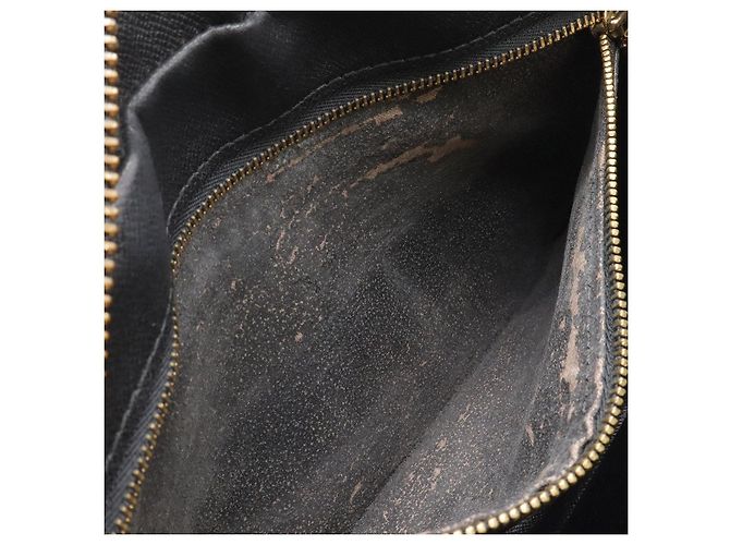 Borsa a Spalla Louis Vuitton Epi Trocadero 24 Nero - vista 8