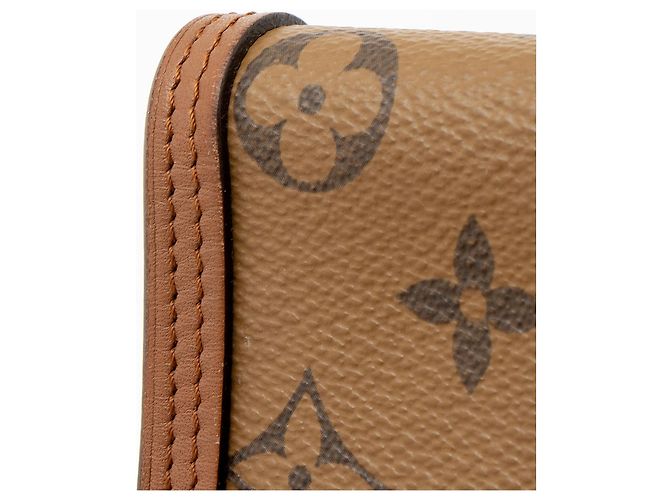 Louis Vuitton Reverse Monogram Dauphine Compact Wallet Braun - Ansicht 8