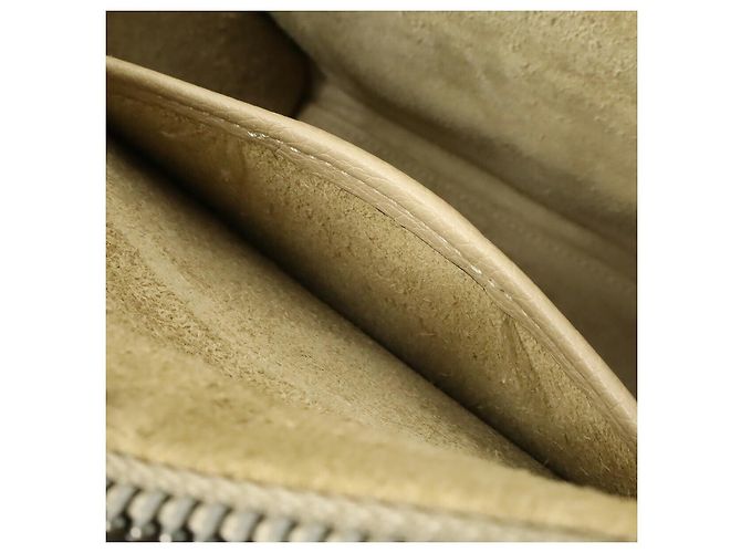 Céline Borsa a mano in pelle Celine Luggage Nano Shopper Marrone Beige - vista 7