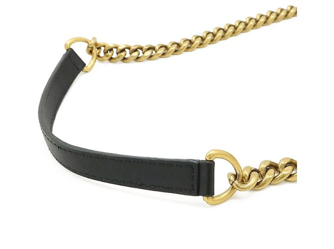Borsa Louis Vuitton New Wave Chain Bag MM in pelle Nero - vista 5