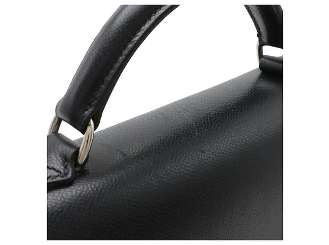 Hermès Valigetta in pelle Teril Hermes Nera Nero - vista 5