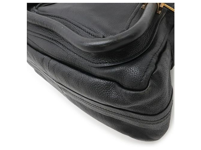 Chloé Chloe Paraty 2WAY Leder-Tote-Bag Schwarz - Ansicht 3
