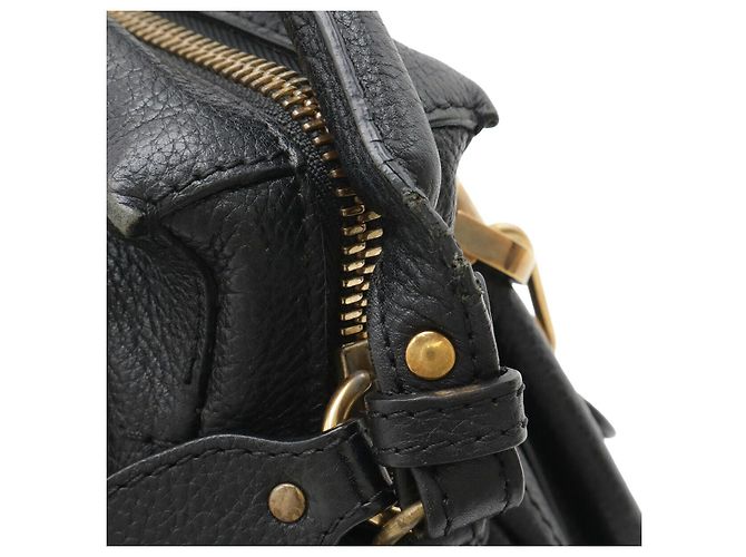 Chloé Chloe Paraty 2WAY Leder-Tote-Bag Schwarz - Ansicht 6