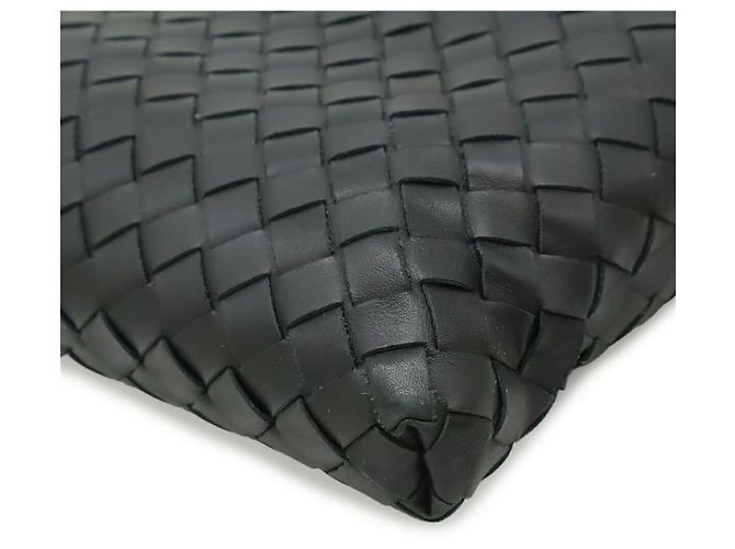 Bottega Veneta Schultertasche aus Leder Schwarz - Ansicht 3