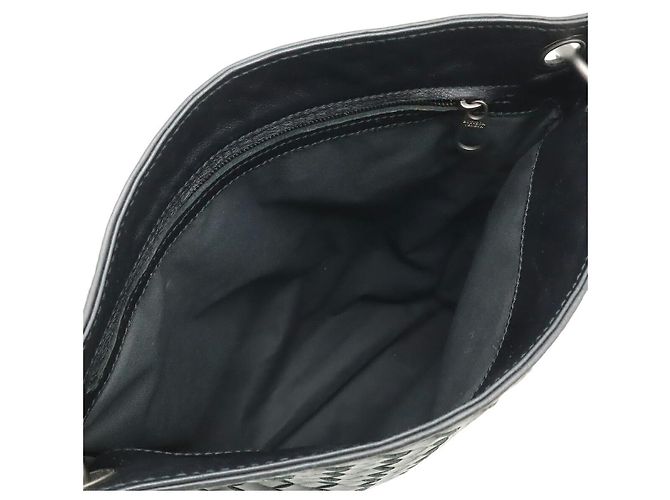 Bottega Veneta Schultertasche aus Leder Schwarz - Ansicht 6