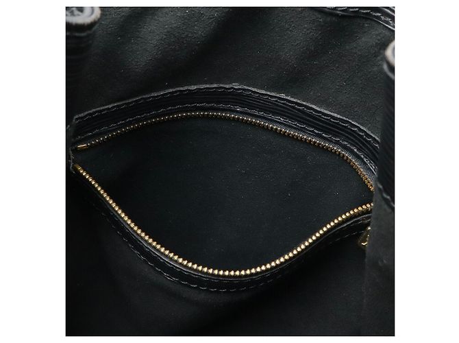 Louis Vuitton Epi Noe Schultertasche Schwarz - Ansicht 8