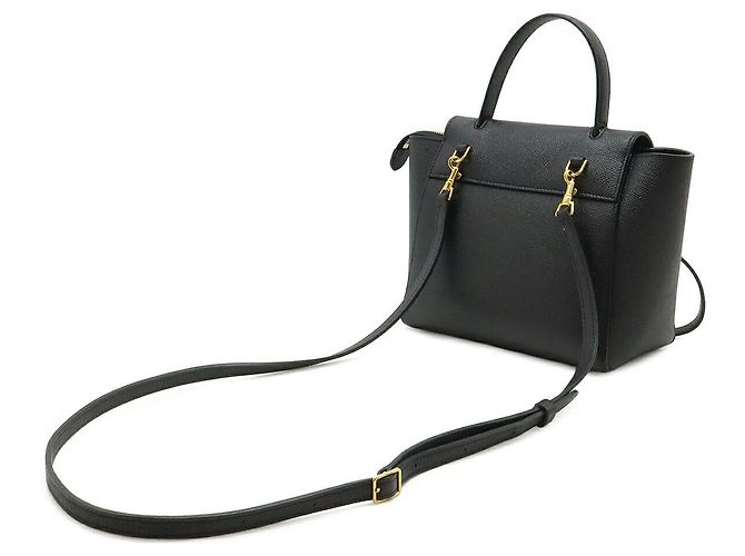Belt Bag Céline Borsa 2WAY Nano Celine in pelle Nero - vista 2