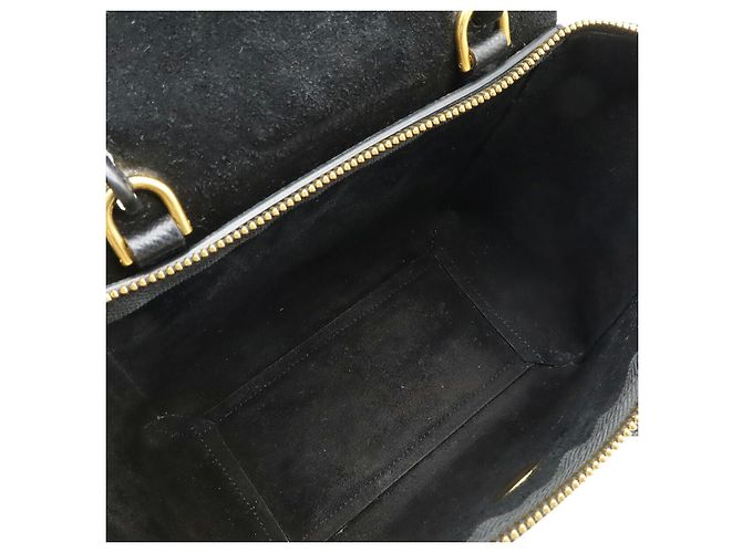 Belt Bag Céline Borsa 2WAY Nano Celine in pelle Nero - vista 6
