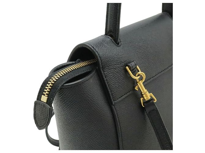 Belt Bag Céline Borsa 2WAY Nano Celine in pelle Nero - vista 7