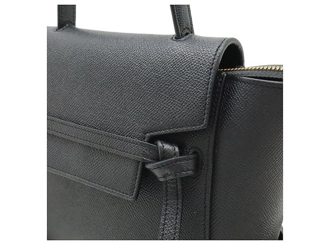 Belt Bag Céline Borsa 2WAY Nano Celine in pelle Nero - vista 8