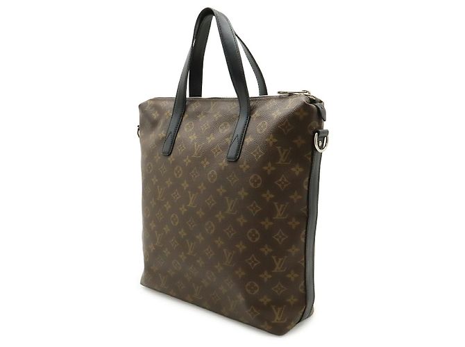 Louis Vuitton Monogram Macassar Kitan Tote Bag Braun - Ansicht 2