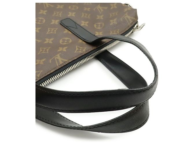 Louis Vuitton Monogram Macassar Kitan Tote Bag Braun - Ansicht 4