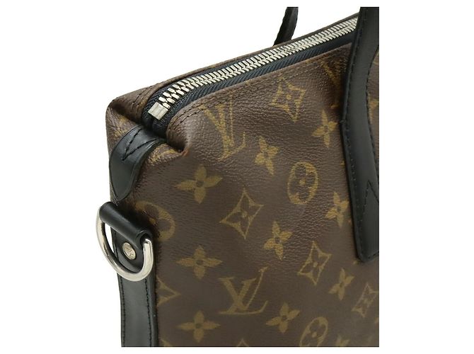 Louis Vuitton Monogram Macassar Kitan Tote Bag Braun - Ansicht 7