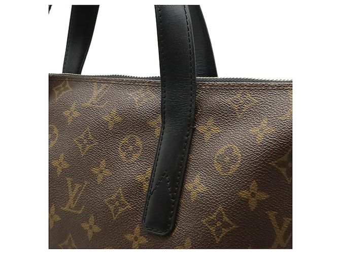 Louis Vuitton Monogram Macassar Kitan Tote Bag Braun - Ansicht 8
