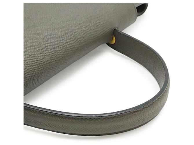 Céline Borsa a 2 modi Micro Celine Leather Belt Bag Grigio - vista 4