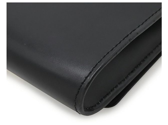 Borsa a tracolla in pelle Louis Vuitton Louise MM Nero - vista 3