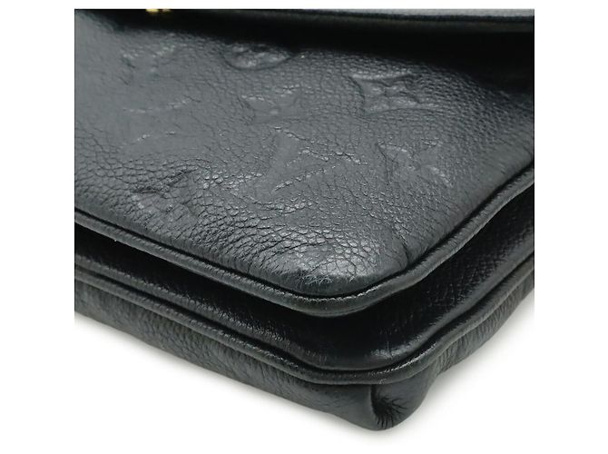 Borsa a tracolla Louis Vuitton Monogram Empreinte Twice Nero - vista 3