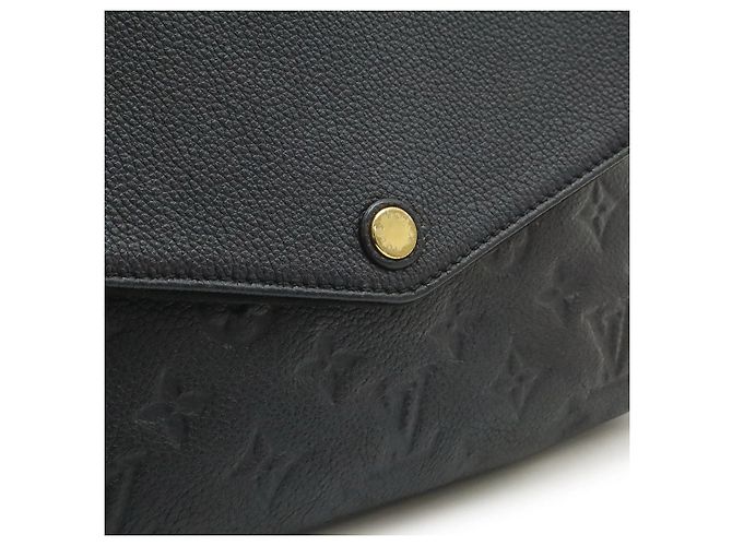 Borsa a tracolla Louis Vuitton Monogram Empreinte Twice Nero - vista 9