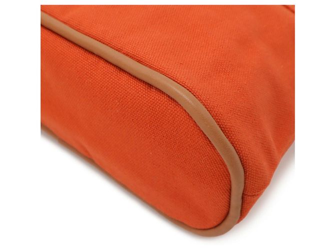 Hermès Hermes Bolide Pouch 20 Canvas Leather Vermelho - vista 3