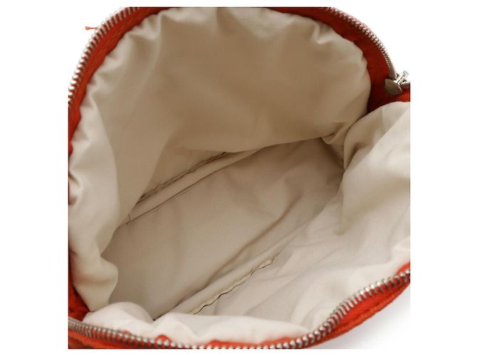 Hermès Hermes Bolide Pouch 20 Canvas Leather Vermelho - vista 5
