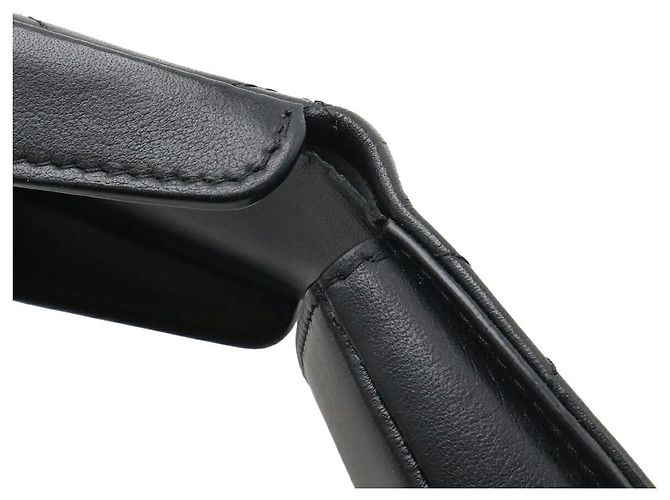 Monedero de cuero Chanel Coco Mark Negro - vista 8