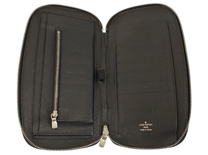 Louis Vuitton Taiga Organizer Atoll Long Wallet Black - view 4