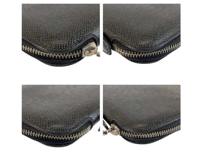 Louis Vuitton Taiga Organizer Atoll Long Wallet Black - view 8