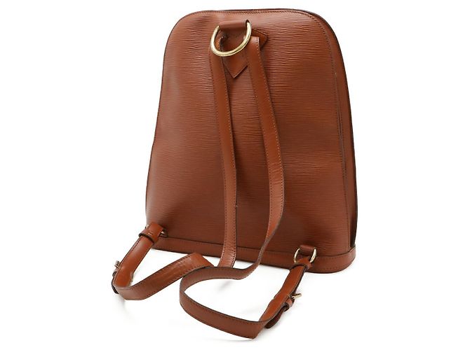 Louis Vuitton Epi Leder Rucksack Braun - Ansicht 2