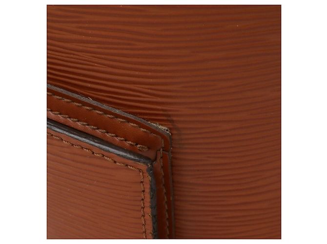 Louis Vuitton Epi Leder Rucksack Braun - Ansicht 4