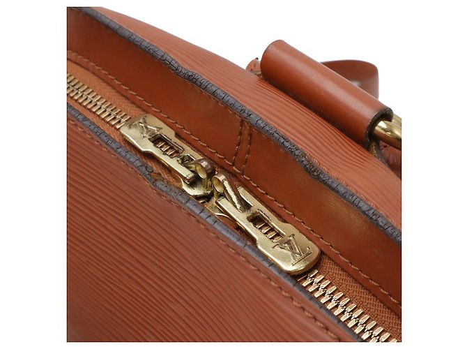 Louis Vuitton Epi Leder Rucksack Braun - Ansicht 5