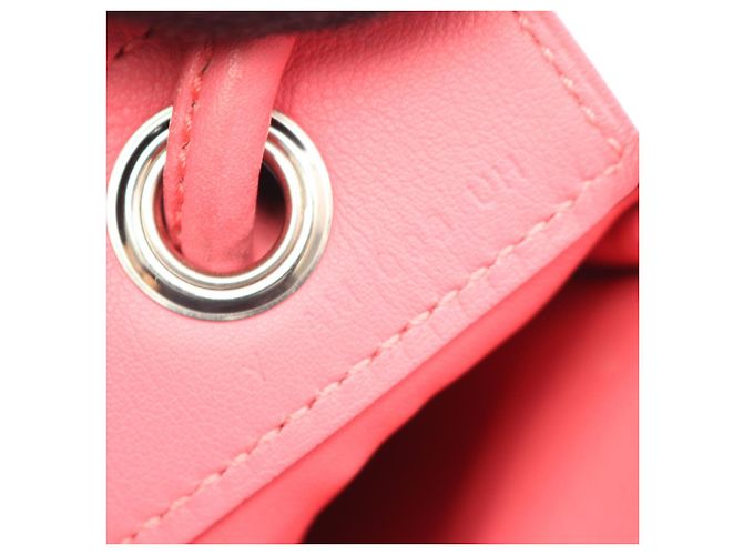 Hermès Borsa a tracolla Aline Mini in pelle Hermes Rosa - vista 9