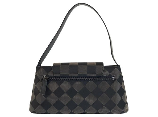 Bolsa de mão e de ombro em nylon e couro Givenchy Preto - vista 2