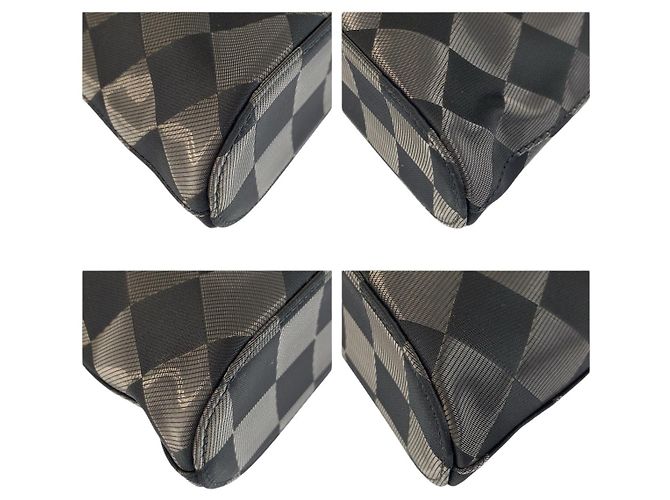 Bolsa de mão e de ombro em nylon e couro Givenchy Preto - vista 4