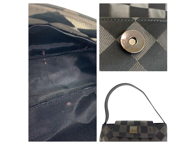Bolsa de mão e de ombro em nylon e couro Givenchy Preto - vista 5
