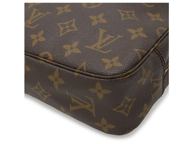 Beauty case Louis Vuitton Monogram Marrone - vista 3