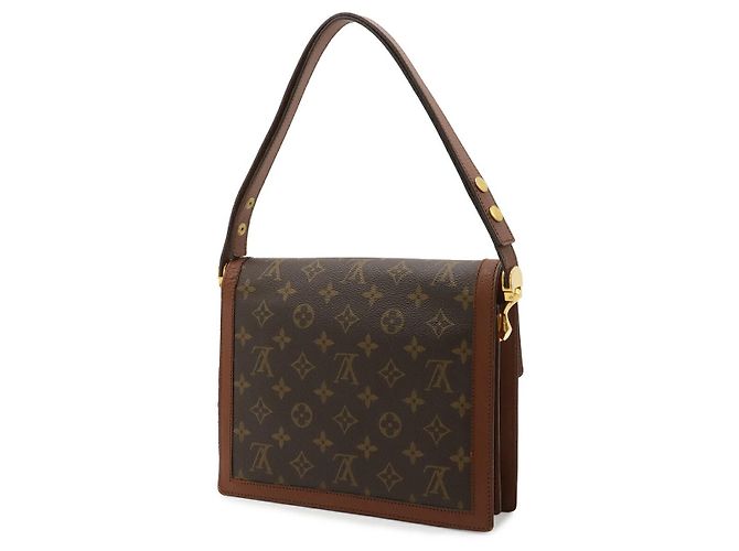 Louis Vuitton Monogram Sac Dauphine Bolsa de Ombro 2WAY Preto - vista 2