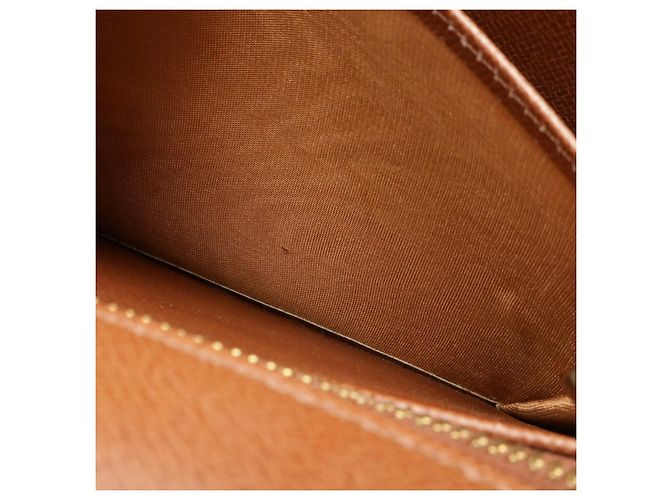 Louis Vuitton Monogram Sac Dauphine Bolsa de Ombro 2WAY Preto - vista 7
