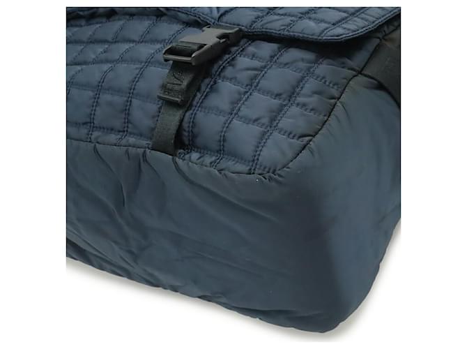Borsa Messenger Chanel Nylon Coco Mark Nero - vista 3