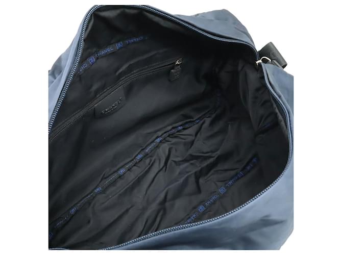 Borsa Messenger Chanel Nylon Coco Mark Nero - vista 7