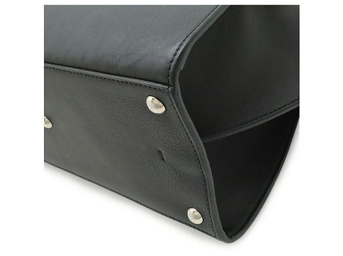 Fendi Leder 2Way Handtasche Schwarz - Ansicht 3