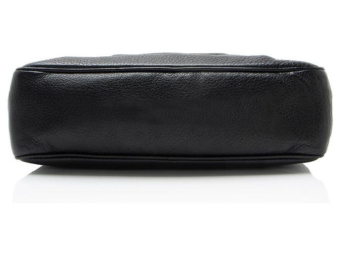 Piccola borsa a tracolla Gucci Leather Soho Chain Nero - view 4