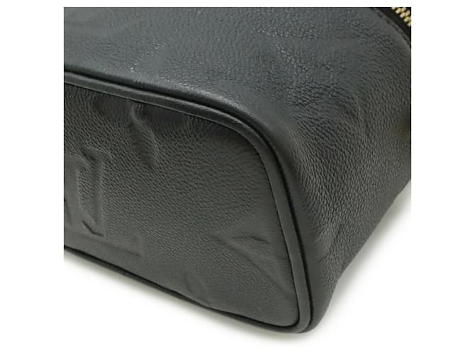 Borsa Louis Vuitton Monogram Empreinte Vanity PM Nero - vista 3